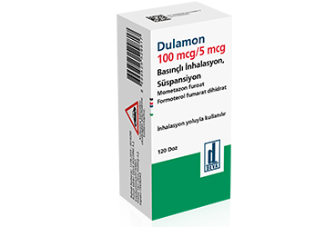 DULAMON 100 MCG/5 MCG BASINCLI INHALASYON, SUSPANSIYON (120 DOZ)